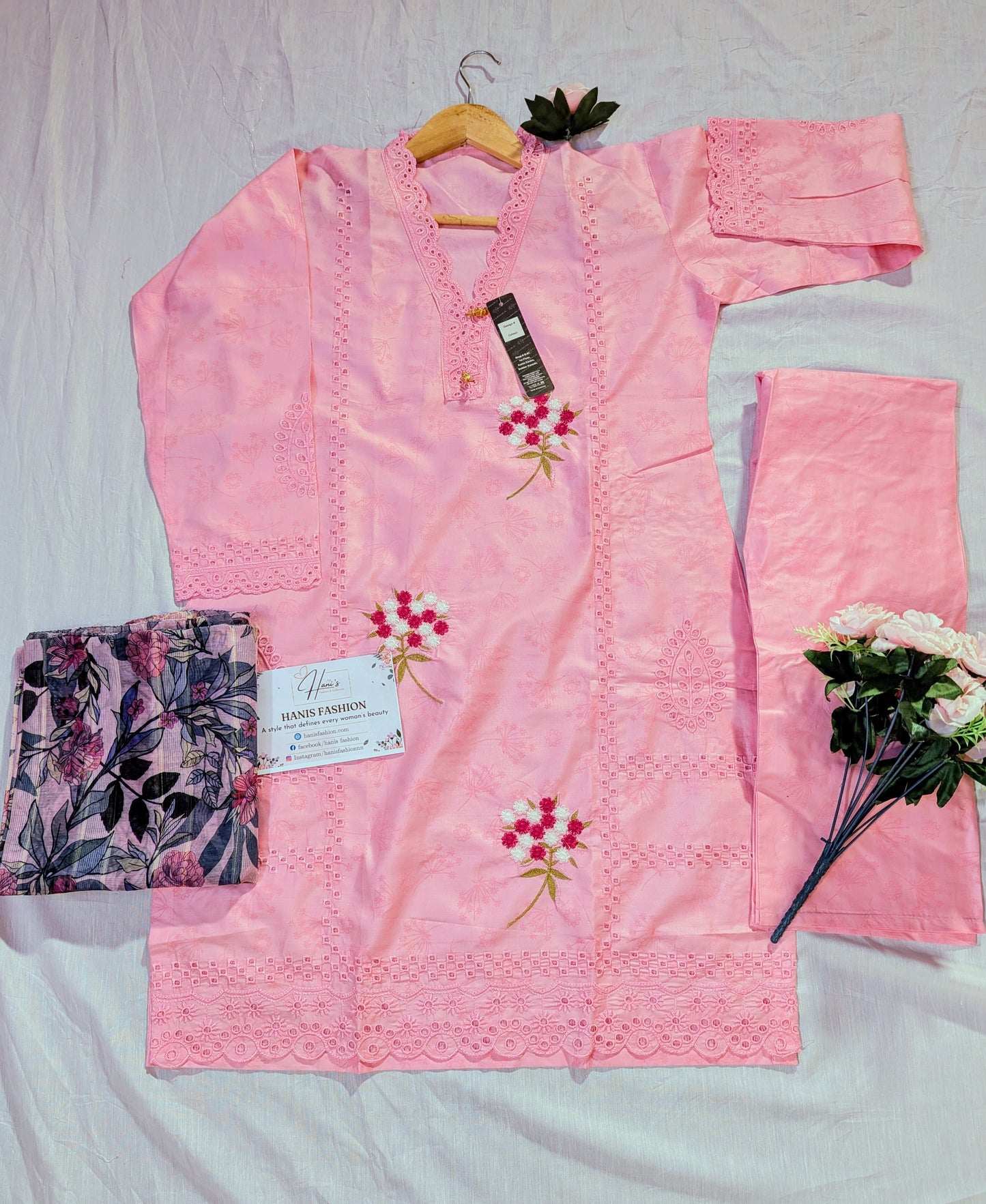Stitched 3 PC embroided collection
