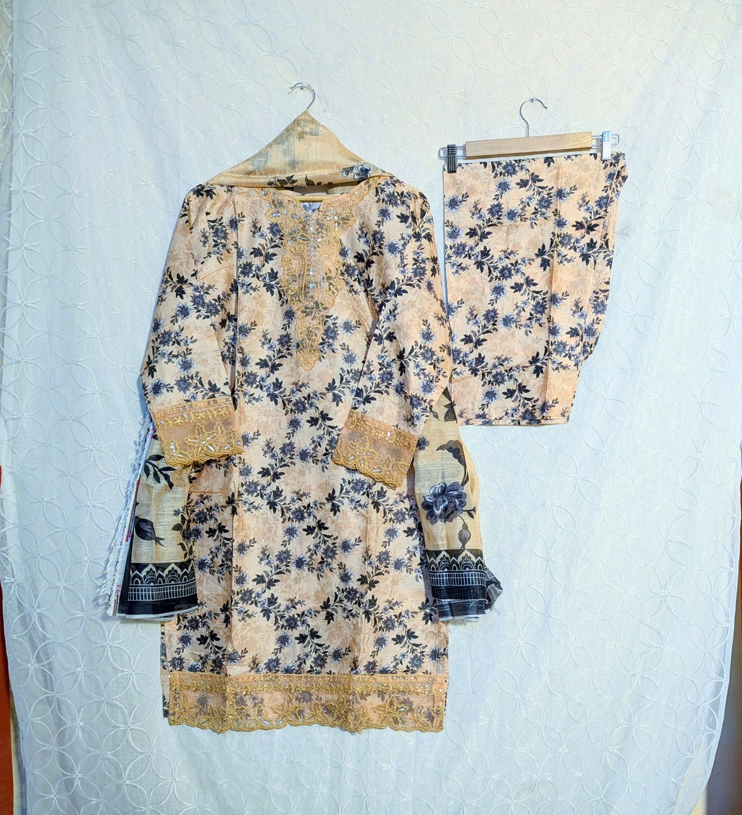 STITCHED 3 PIECE PRINTED LAWN