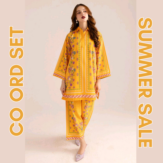LATEST CO ORD SET 2 PC UNSTITCHED