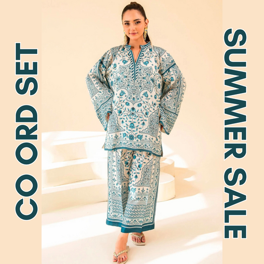 LATEST CO ORD SET 2 PC UNSTITCHED