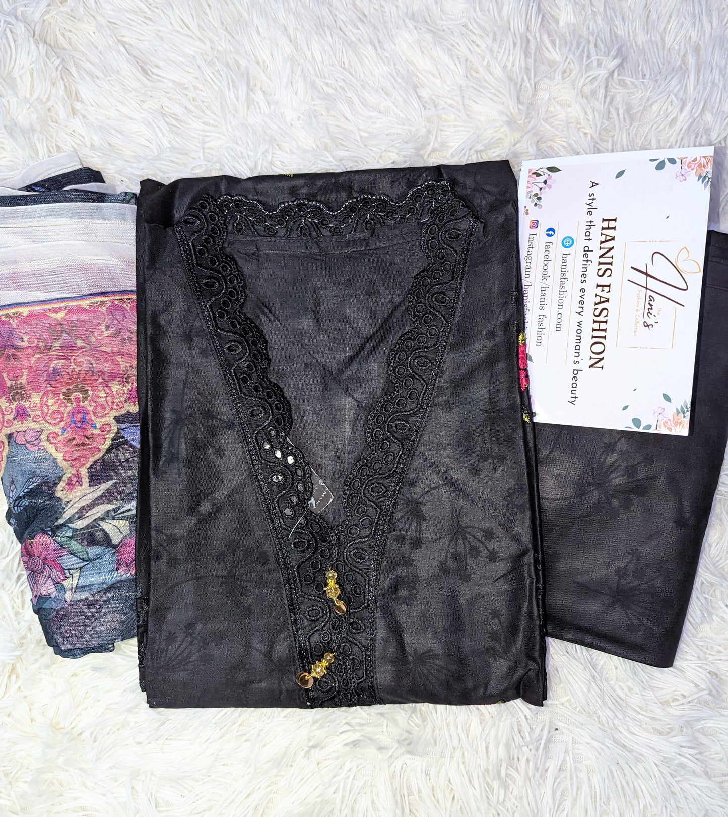 Stitched 3 PC embroided collection