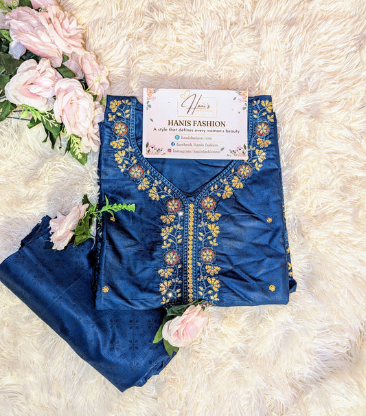 Cotton 2 pc Stitched collection