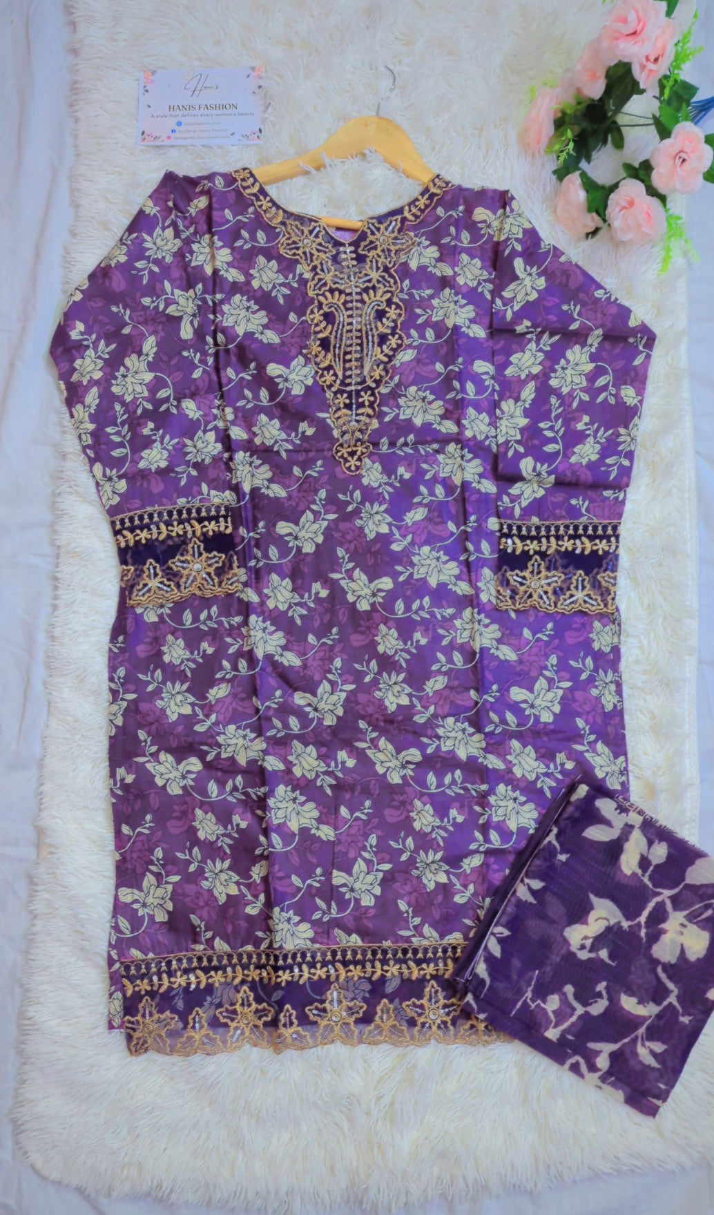 STITCHED 3 PIECE PRINTED LAWN