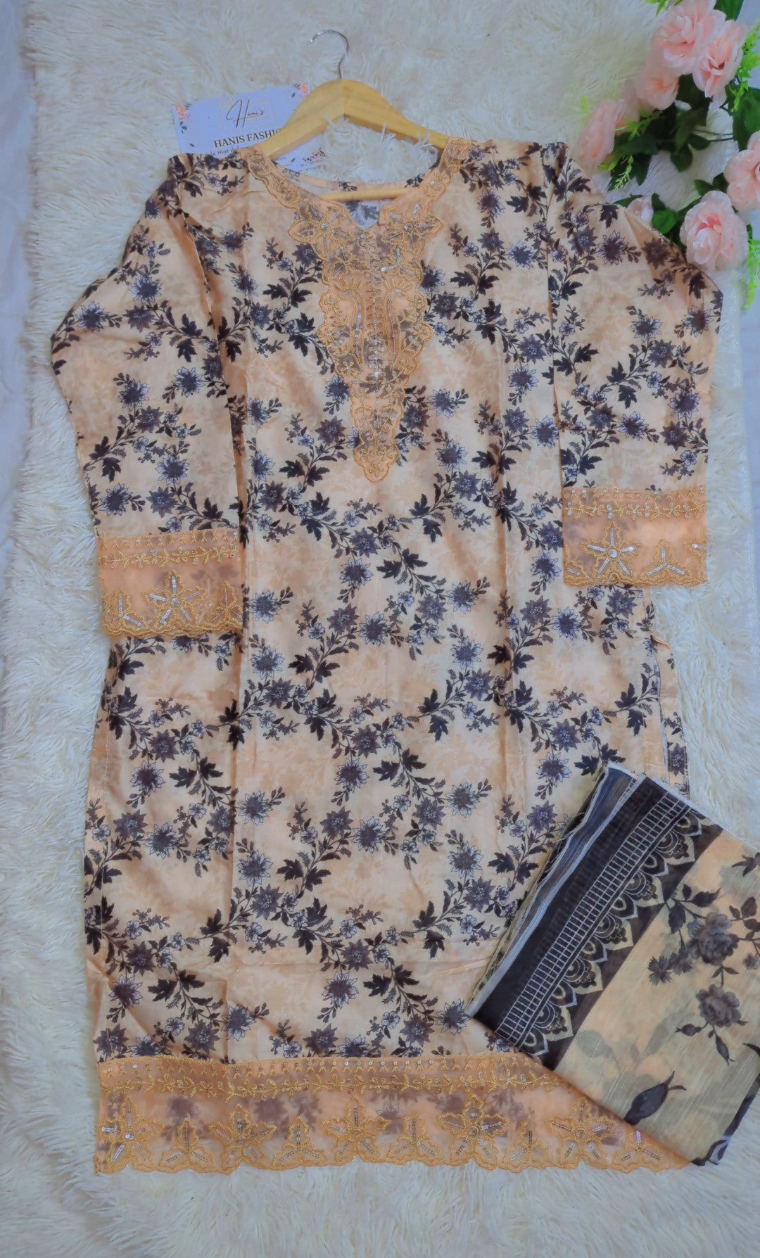 STITCHED 3 PIECE PRINTED LAWN