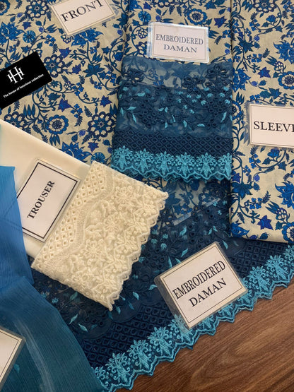 Hanis Fashion Unstitched Lawn