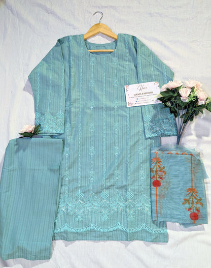 Stitched 3 PC Banna Dora