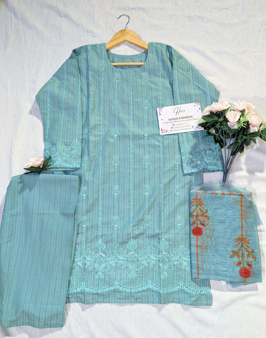 Stitched 3 PC Banna Dora