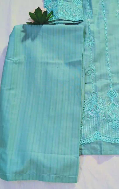 Stitched 3 PC Banna Dora